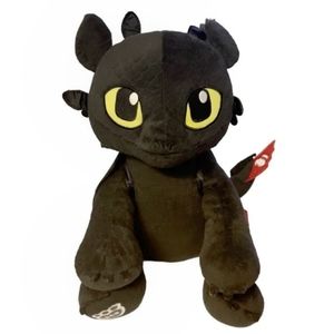 Build a Bear Workshop Dream Works Toothless How to Train a Dragon Black Plush